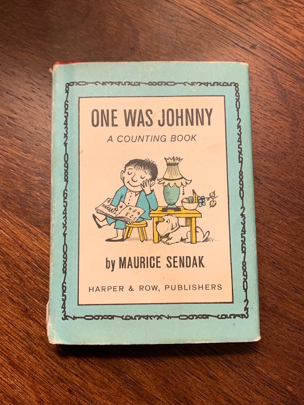 Vtg. 1962 Maurice Sendak One Was Johnny Mini Book Nutshell Library 1st Edition